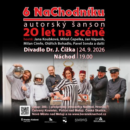 6 NaChodníku slaví DVACETINY